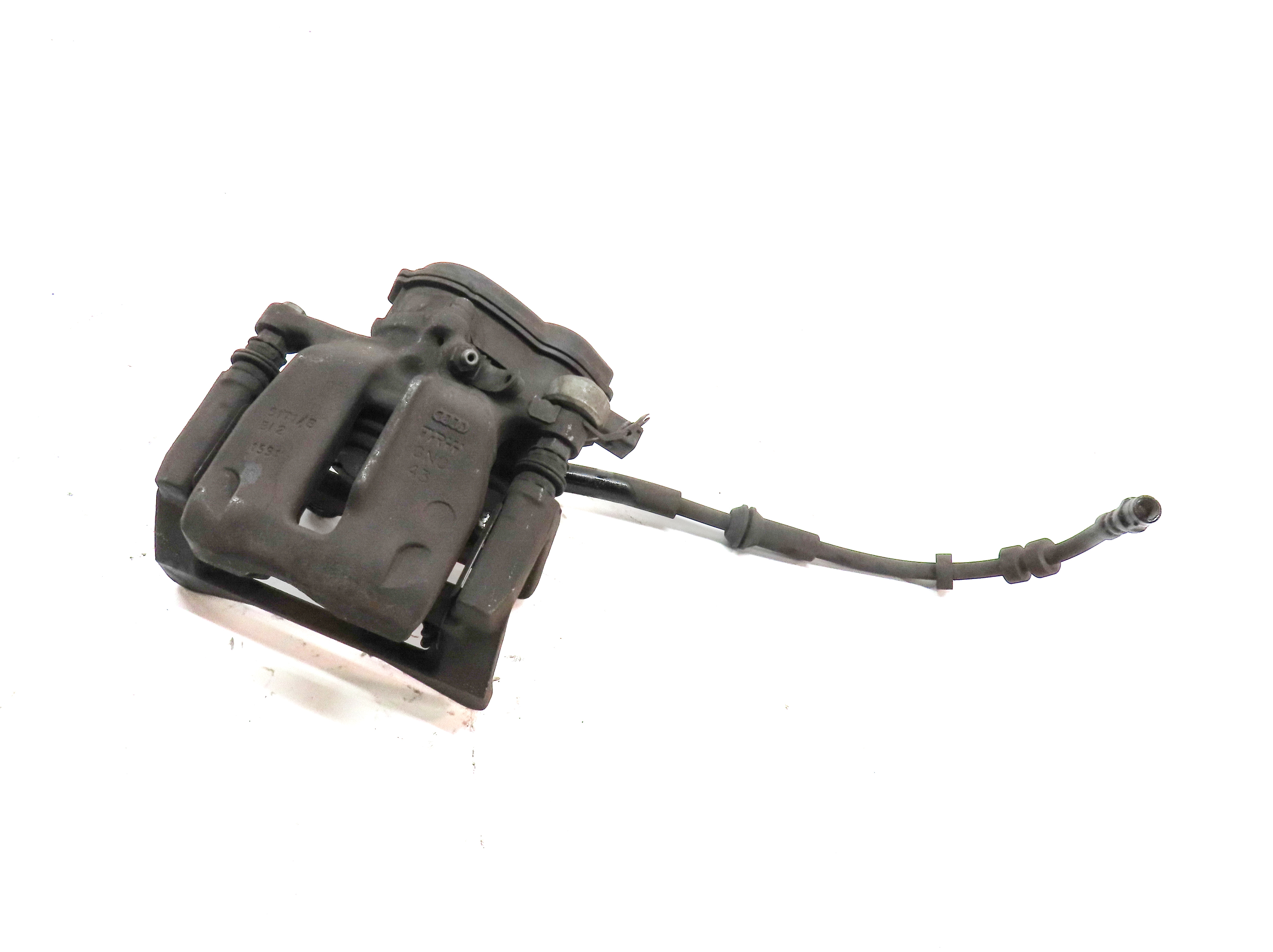 2012-2017 AUDI A6 A7 (C7) REAR LEFT DRIVER DISC BRAKE CALIPER (330mm ROTOR) — exact item pictured